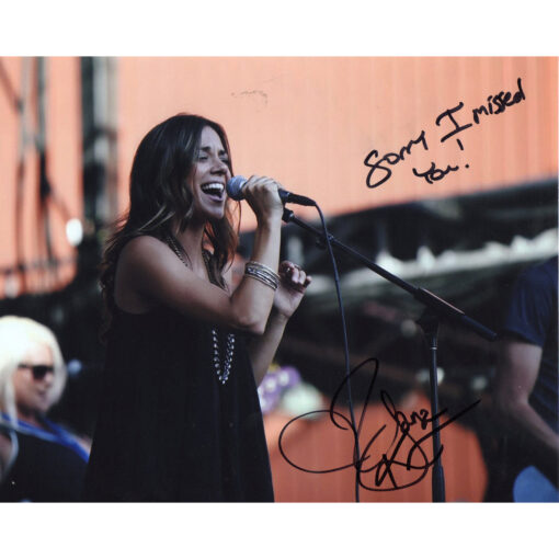 Jana Kramer 8x10 Photo Autographed Entertainment Memorabilia