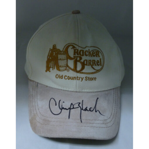 Clint Black Cracker Barrel Old Country Store Cap - Autographed Country Music Memorabilia
