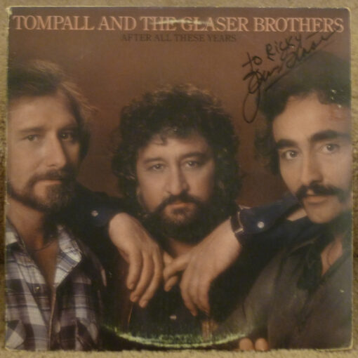 Tompall & The Glaser Brothers After All These Years LP - Autographed Country Music Memorabilia