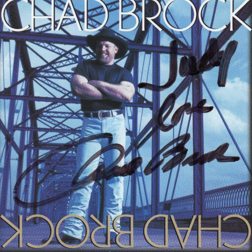 CHAD BROCK CD Autographed Signed