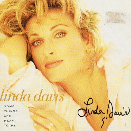 LINDA DAVIS Some Things Are Meant To Be CD Autographed Signed
