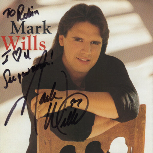 MARK WILLS  Mark Wills CD Autographed Signed