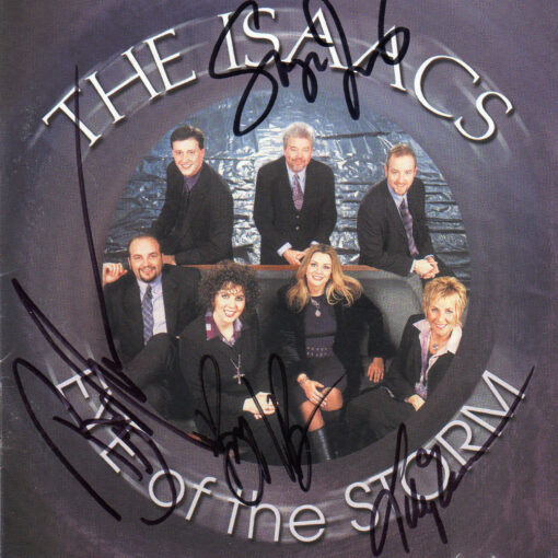 The Isaacs Eyes Of The Storm CD Autographed Signed