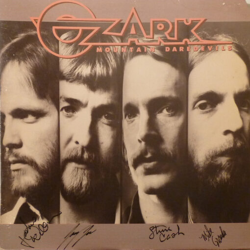 OZARK MOUNTAIN DAREDEVILS LP Autographed Signed