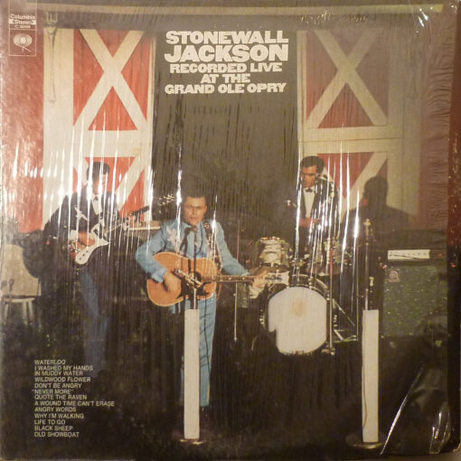 STONEWALL JACKSON Recorded Live At The Grand Ole Opry LP
