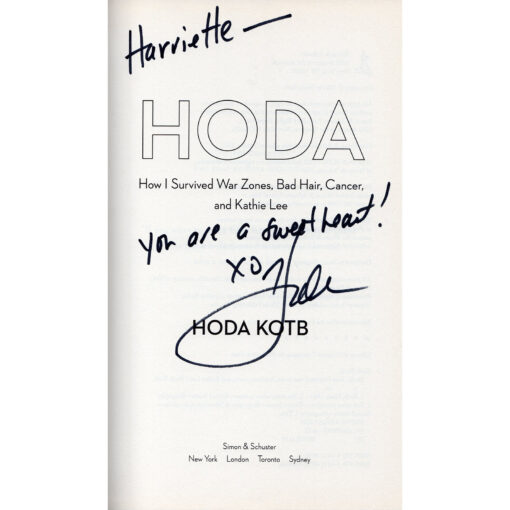 HODA How I Survived Book Autographed Signed