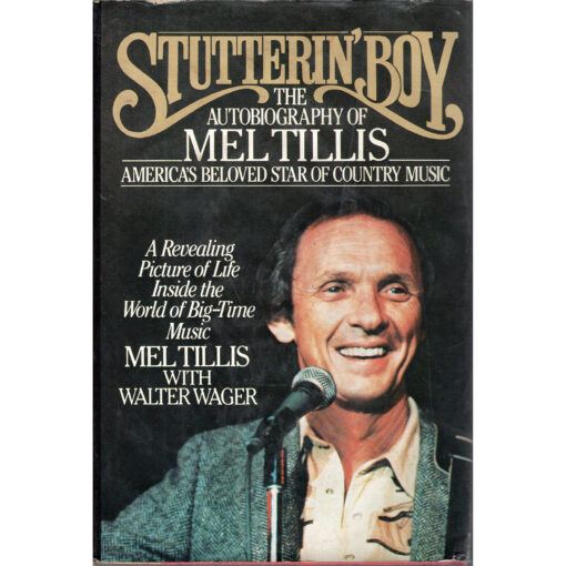MEL TILLIS Stutterin' Boy The Autobiography of Mel Tillis Book Autographed Signed