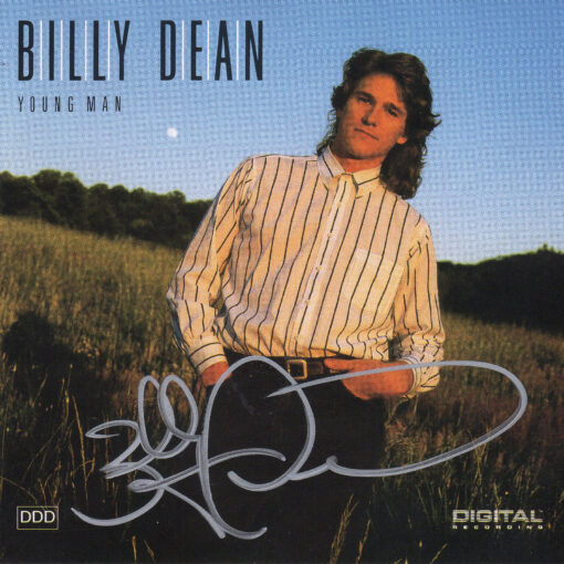 BILLY DEAN Young Man CD Autographed Signed
