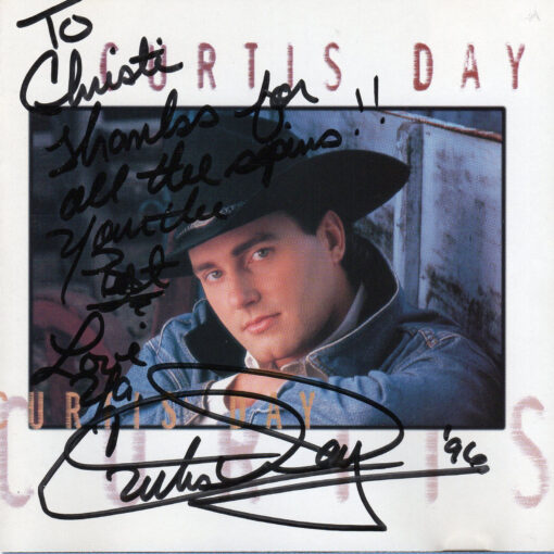 CURTIS DAY CD Autographed Signed