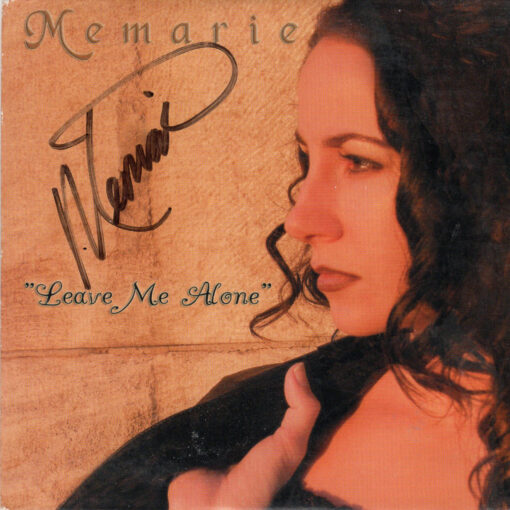 MEMARIE Leave Me Alone CD Single Autographed Signed
