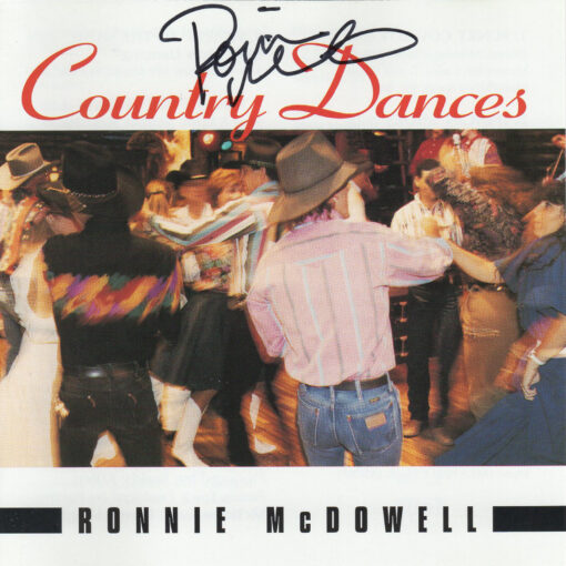 RONNIE McDOWELL Country Dances CD Autographed Signed