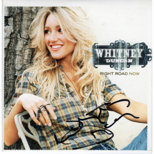 WHITNEY DUNCAN Right Road Now CD Autographed Signed