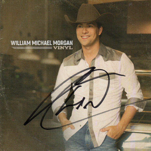 WILLIAM MICHAEL MORGAN Vinyl CD Autographed Signed