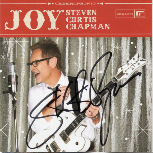 STEVEN CURTIS CHAPMAN Joy CD Autographed Signed