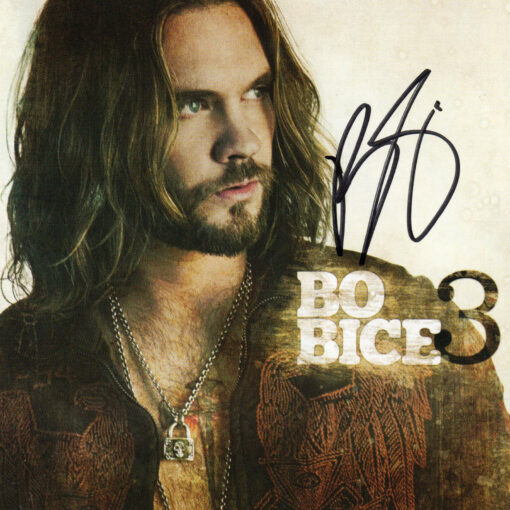 BO BICE 3 CD Autographed Signed