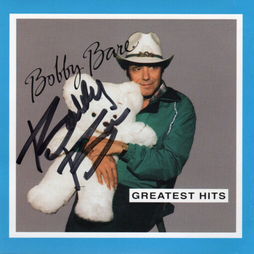 BOBBY BARE Greatest Hits CD Autographed Signed