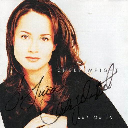 CHELY WRIGHT Let Me In CD Autographed Signed