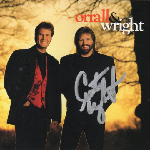 ORRALL & WRIGHT CD Autographed Signed