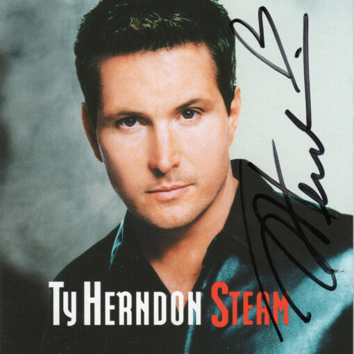 TY HERNDON Steam CD Autographed Signed