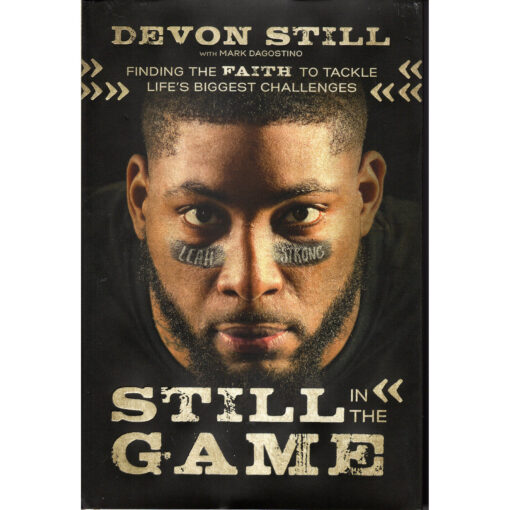 DEVON STILL Still In The Game Book Autographeed Signed