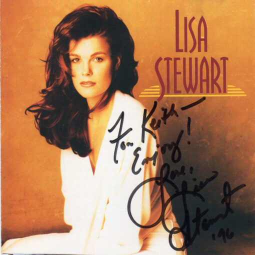 LISA STEWART Self Titled CD Autographed Signed