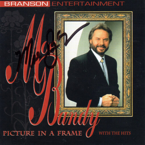 MOE BANDY Picture In A Frame CD Autographed Signed Rare