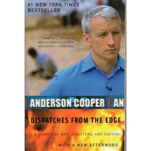 ANDERSON COOOPER Dispatches From The Edge Book Autographed Signed
