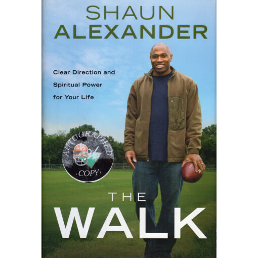 SHAUN ALEXANDER The Walk Book Autographed Signed