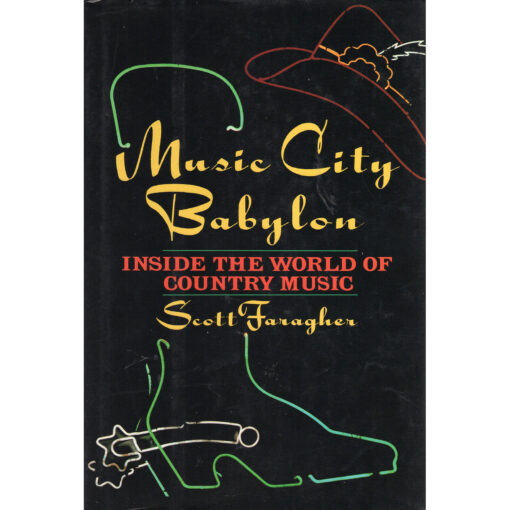 SCOTT FARAGHER Music City Babylon Book Autographed Signed
