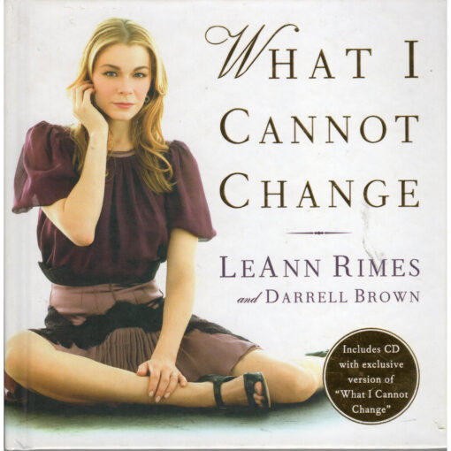 LEANN RIMES What I Cannot Change Gift Book & CD