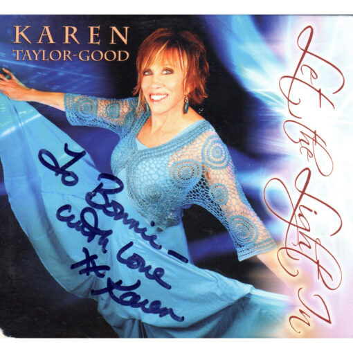KAREN TAYLOR-GOOD Let The Light In 2 CD Set Signed Autogrpahed