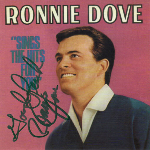 RONNIE DOVE Sings The Hits For You CD Autographed Signed