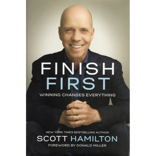 SCOTT HAMILTON Finish First Book Autographed Signed