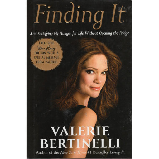 VALERIE BERTINELLI Finding It Book (Exclusive Jenny Craig Edition)
