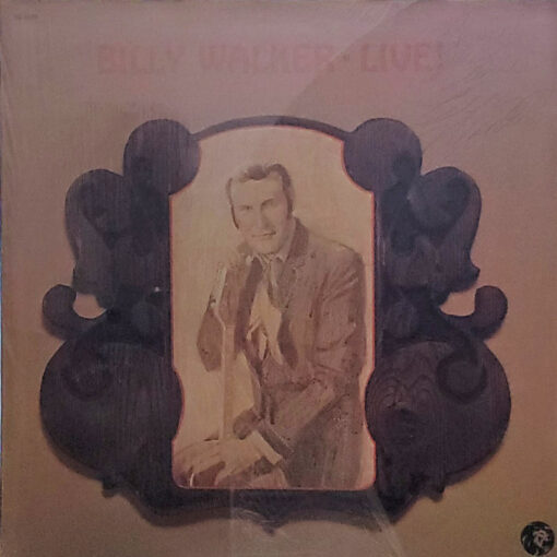 BILLY WALKER Live! LP Autographed Signed