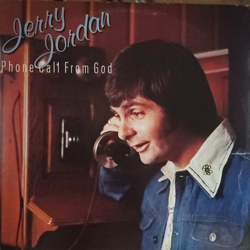 JERRY JORDAN Phone Call From God LP Autographed Signed