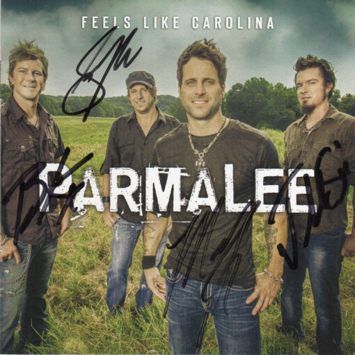 PARMALEE Feels Like Carolina CD Autographed Signed