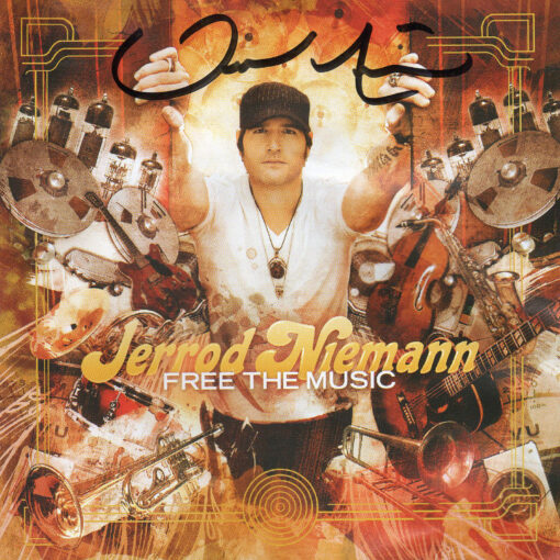JERROD NIEMANN Free The Music CD Autographed Signed