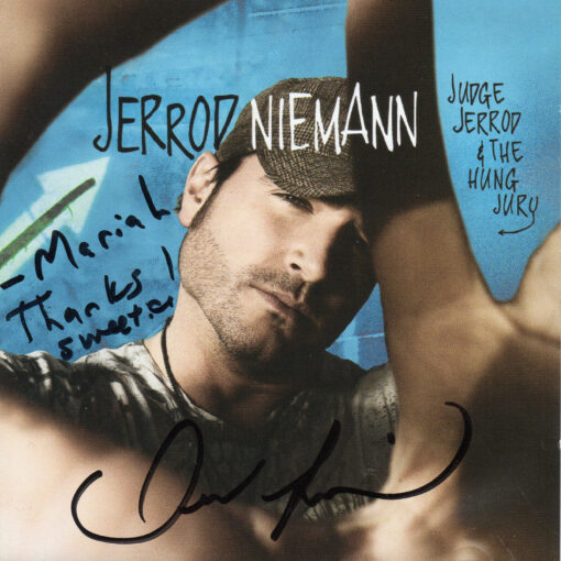 JARROD NIEMANN Judge Jerrod & The Hung Jury CD Autographed Signed