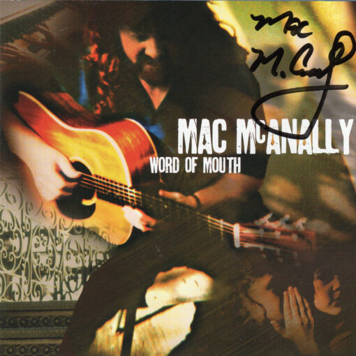 MAC MCANALLY Word Of Mouth CD Autographed Signed