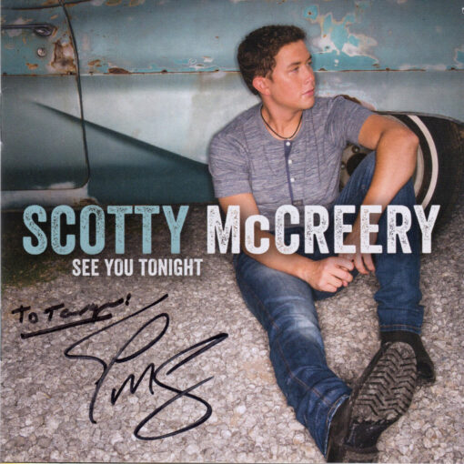SCOTTY MCCREERY See You Tonight CD Autographed Signed