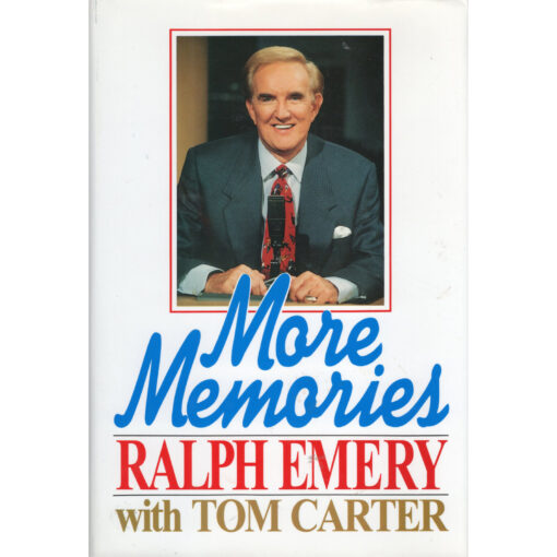 RALPH EMERY More Memories Book Autographed Signed
