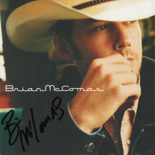 BRIAN MCCOMAS Self Titled CD Autographed Signed