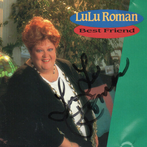 LULU ROMAN Best Friend CD Autographed Signed