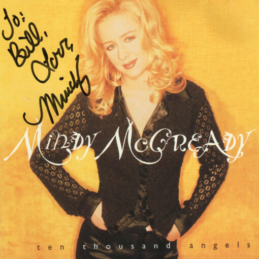 MINDY MCCREADY Ten Thousand Angels CD Autographed Signed