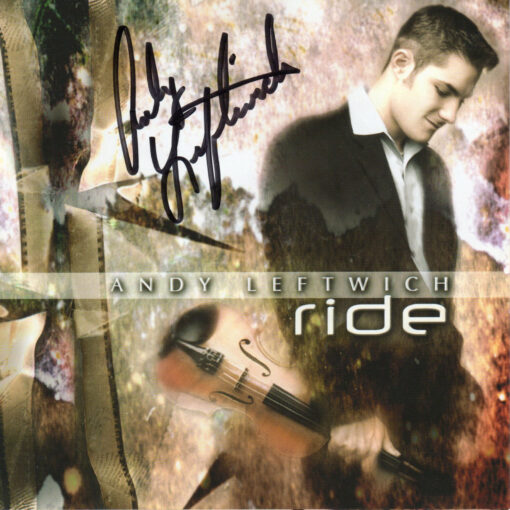 ANDY LEFTWICH Ride CD Autographed Signed