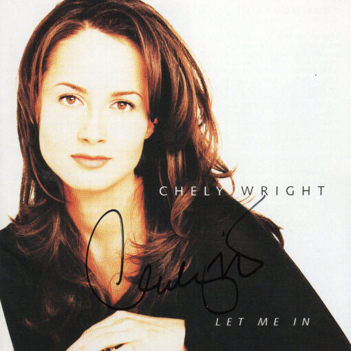 CHELY WRIGHT Let Me In CD Autographed Signed