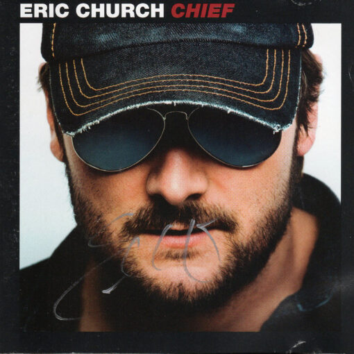 ERIC CHURCH Chief CD Autographed Signed