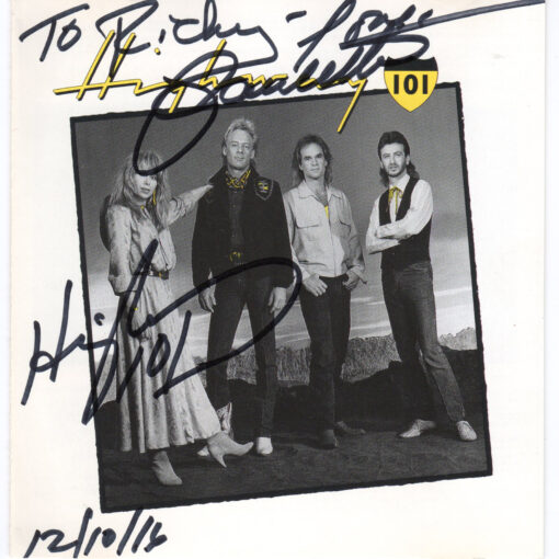 HIGHWAY 101 Self Titled CD Autographed Signed