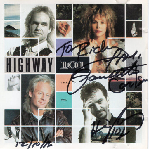HIGHWAY 101 Paint The Town CD Autographed Signed